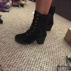 Black boots